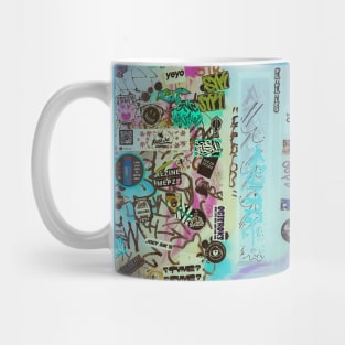 Graffiti Design Sticker Style Urban Tag Mug